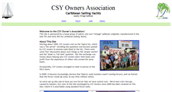 Desktop Screenshot of csyowners.com
